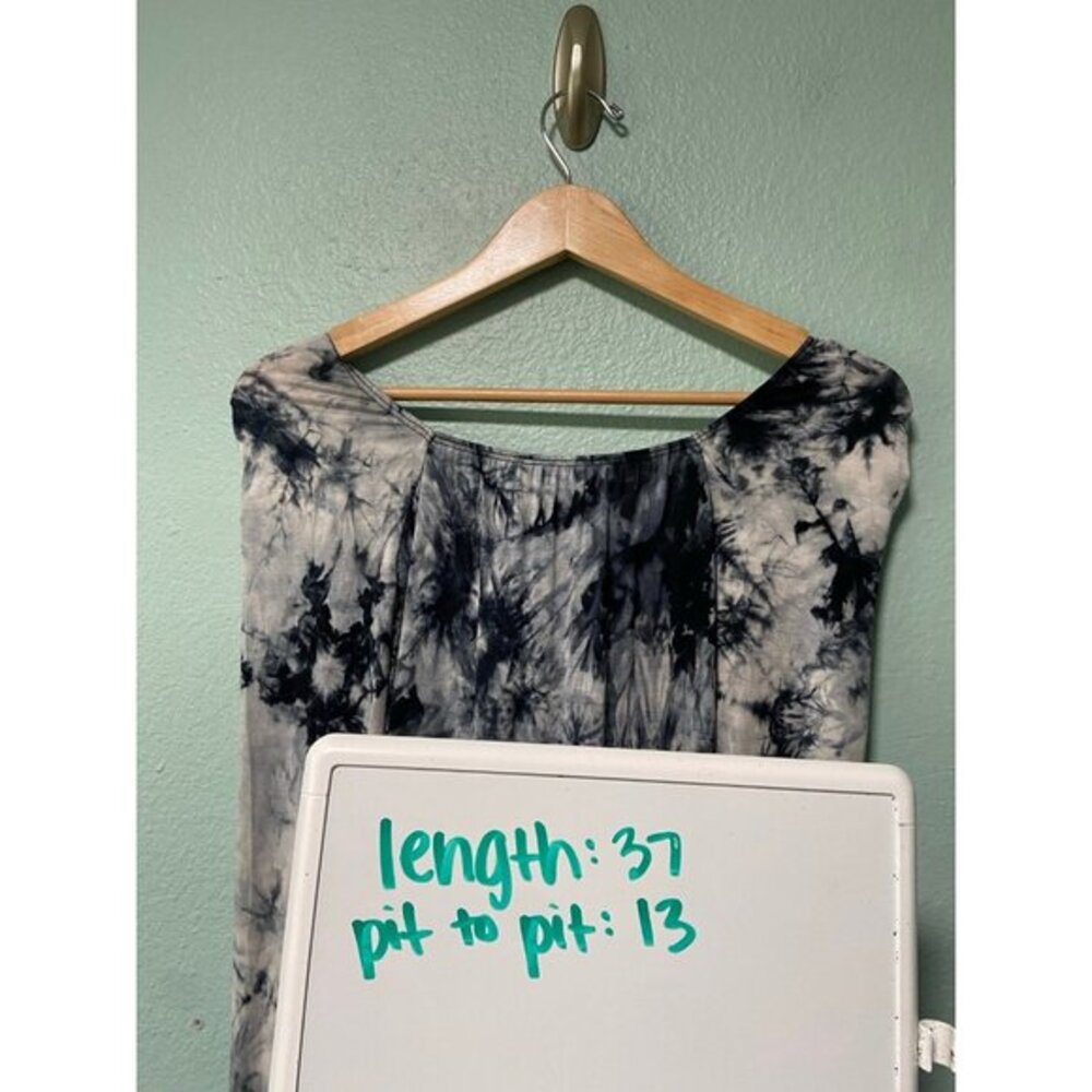 NWT Current Mood Dolls Kill Tie Dye‎ Full Sleeve Handkerchief Dress  Small - Picture 9 of 9
